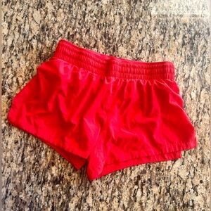 Size Small Red Fabletics Shorts